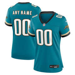 Women's Prowler Throwback Custom Game Jersey - Jacksonville Jaguars
