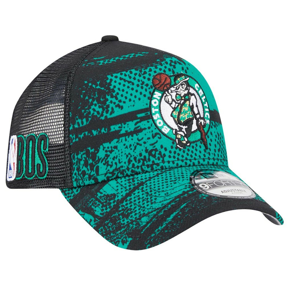 NBA Boston Celtics Tip Off A-Frame Trucker 9FORTY Adjustable Hat