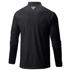 MLB Cincinnati Reds Columbia Terminal Tackle Omni-Shade Raglan Quarter-Zip Pullover Top