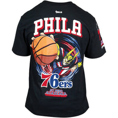 NBA Philadelphia 76ers Hyperfly Unisex NBA x My Hero Academia All Might Smash T-Shirt