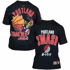NBA Portland Trail Blazers Hyperfly Unisex NBA x My Hero Academia All Might Smash T-Shirt