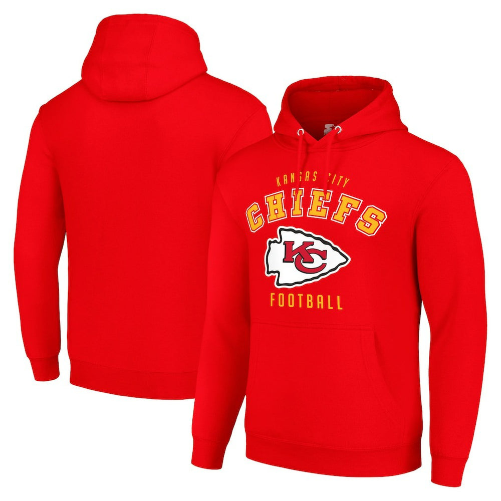 Starter Unisex Logo Pullover Hoodie - Kansas City Chiefs