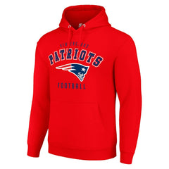 Starter Unisex Logo Pullover Hoodie - New England Patriots