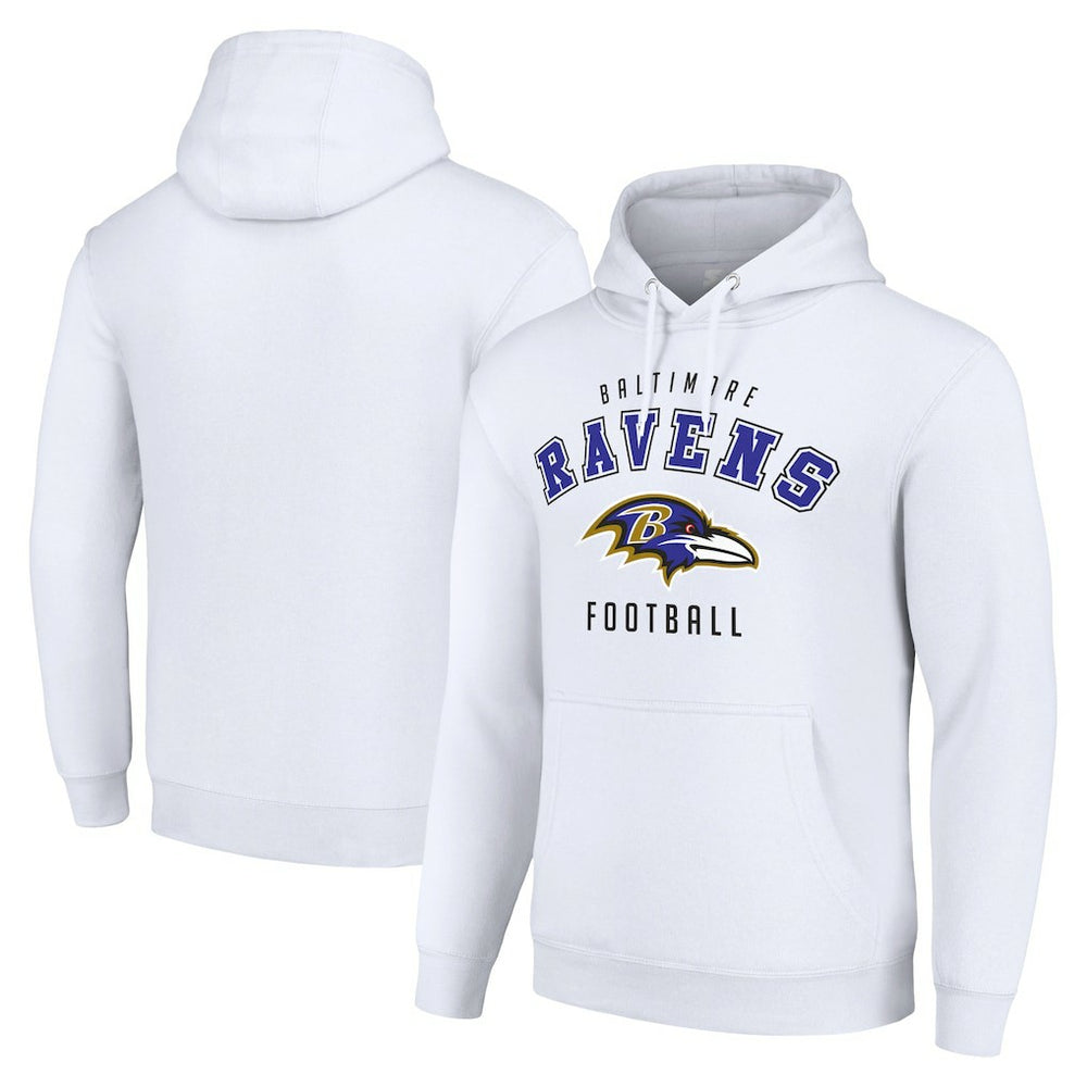 Starter Unisex Logo Pullover Hoodie - Baltimore Ravens