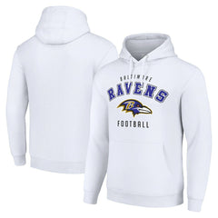 Starter Unisex Logo Pullover Hoodie - Baltimore Ravens