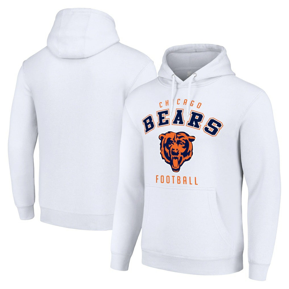 Starter Unisex Logo Pullover Hoodie - Chicago Bears
