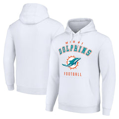 Starter Unisex Logo Pullover Hoodie - Miami Dolphins