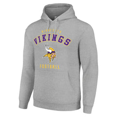 Starter Unisex Logo Pullover Hoodie - Minnesota Vikings