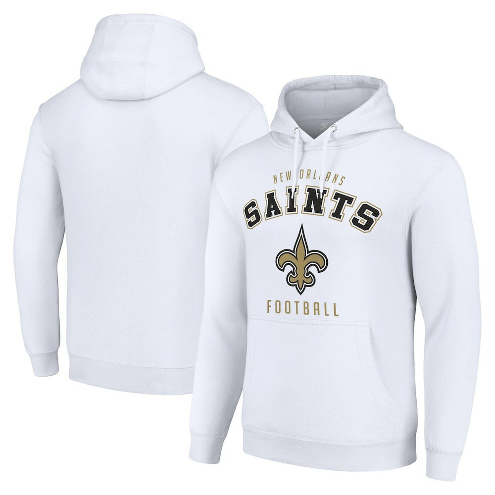 Starter Unisex Logo Pullover Hoodie - New Orleans Saints