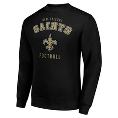 Starter Team Logo Pullover Sweatshirt - New Orleans Saints