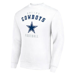 Starter Team Logo Pullover Sweatshirt - Dallas Cowboys