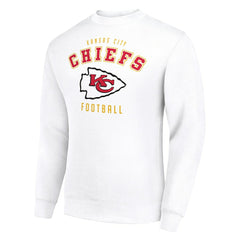 Starter Team Logo Pullover Sweatshirt - Kansas City Chiefs