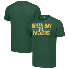 Starter Team Mesh Print Graphic T-Shirt - Green Bay Packers