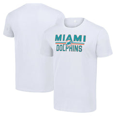 Starter Team Mesh Print Graphic T-Shirt - Miami Dolphins