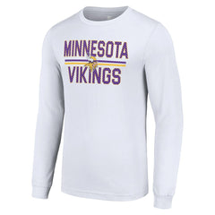 Starter Team Mesh Print Graphic Long Sleeve T-Shirt - Minnesota Vikings