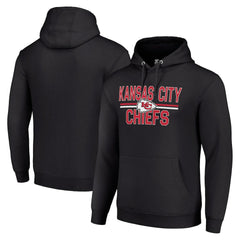 Starter Unisex Team Mesh Print Graphic Tri-Blend Pullover Hoodie - Kansas City Chiefs