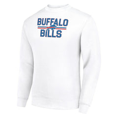 Starter Team Mesh Print Graphic Pullover Sweatshirt - Buffalo Bills