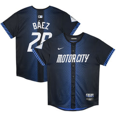 MLB Javier Baez Detroit Tigers Nike Preschool 2024 City Connect Limited Jersey