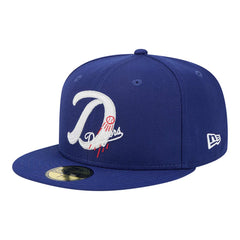 MLB Los Angeles Dodgers New Era Duo Logo 2.0 59FIFTY Fitted Hat