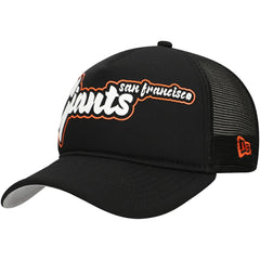 MLB San Francisco Giants New Era Retro Bold A-Frame Trucker 9FORTY Adjustable Hat