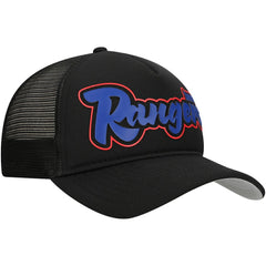 MLB Texas Rangers New Era Retro Bold A-Frame Trucker 9FORTY Adjustable Hat