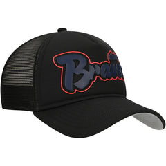 MLB Atlanta Braves New Era Retro Bold A-Frame Trucker 9FORTY Adjustable Hat
