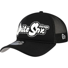 MLB Chicago White Sox New Era Retro Bold A-Frame Trucker 9FORTY Adjustable Hat