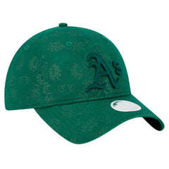 MLB Athletics New Era Women's Tonal Floral 9TWENTY Adjustable Hat