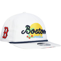 MLB Boston Red Sox New Era Paradise Golfer Adjustable Hat