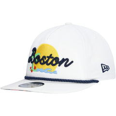 MLB Boston Red Sox New Era Paradise Golfer Adjustable Hat