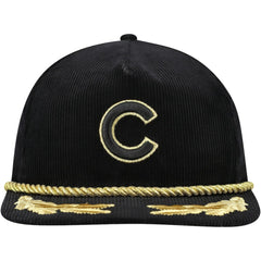 MLB Chicago Cubs New Era Corduroy Filigree Golfer Adjustable Hat