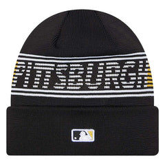MLB Pittsburgh Pirates New Era Authentic Collection Cuffed Knit Hat