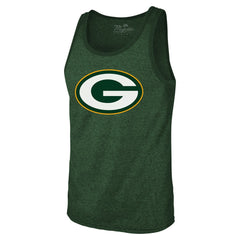 Jordan Love Majestic Threads Tri-Blend Player Name & Number Tank Top - Green Bay Packers