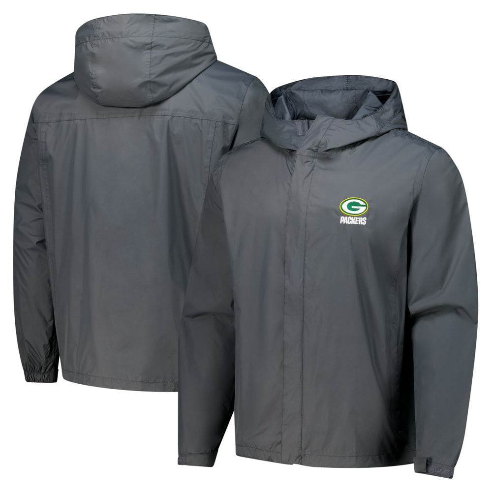 Dunbrooke Tropic Waterproof Packable Full-Zip Hoodie Jacket - Green Bay Packers