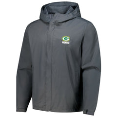 Dunbrooke Tropic Waterproof Packable Full-Zip Hoodie Jacket - Green Bay Packers