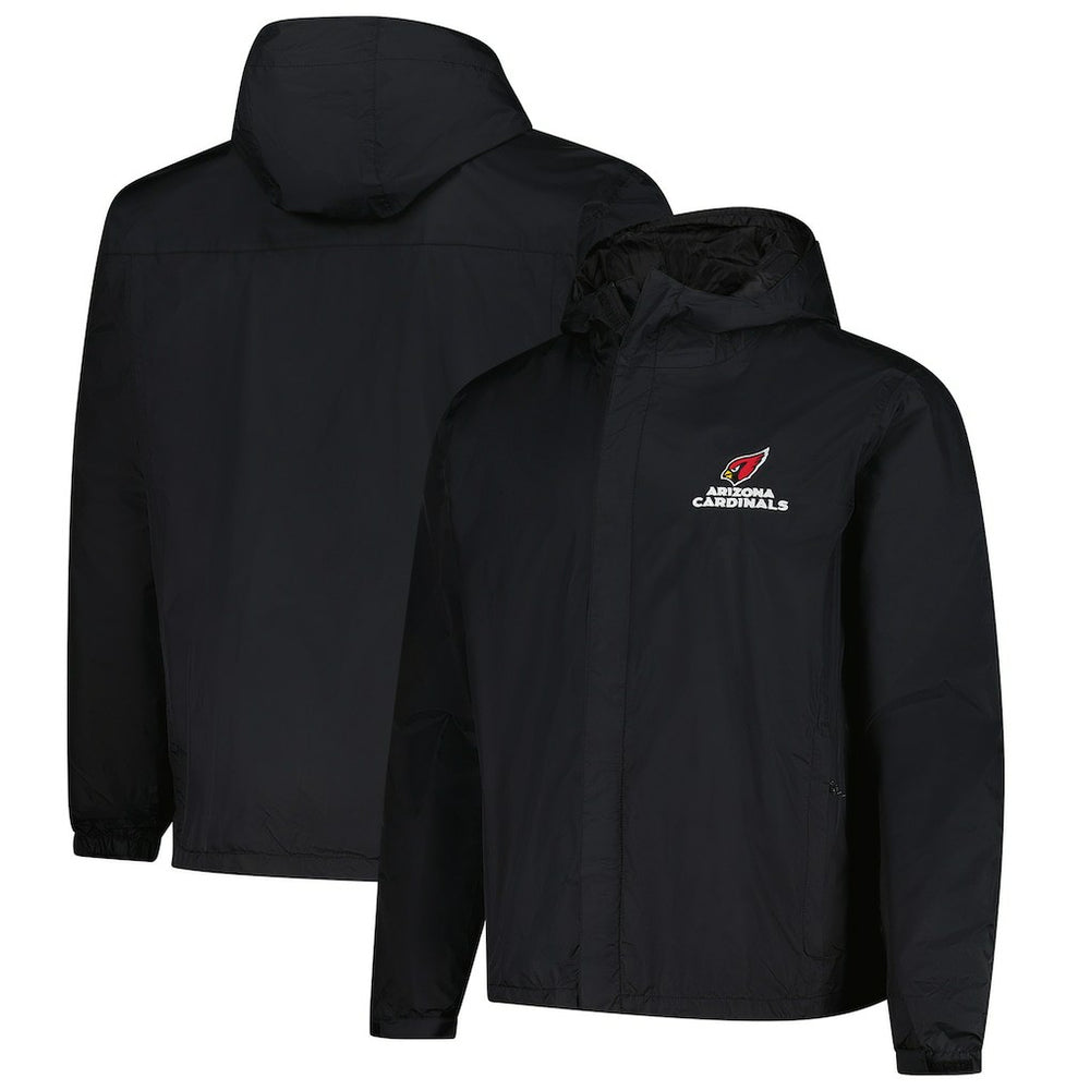 Dunbrooke Tropic Waterproof Packable Full-Zip Hoodie Jacket - Arizona Cardinals