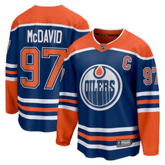 NHL Royal Connor McDavid Edmonton Oilers Fanatics Home Breakaway Jersey
