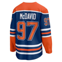 NHL Royal Connor McDavid Edmonton Oilers Fanatics Home Breakaway Jersey