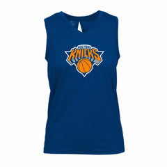 NBA New York Knicks Levelwear Women's Paisley Core V-Neck Tank Top