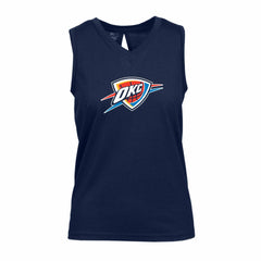 NBA Oklahoma City Thunder Levelwear Women's Paisley Core V-Neck Tank Top