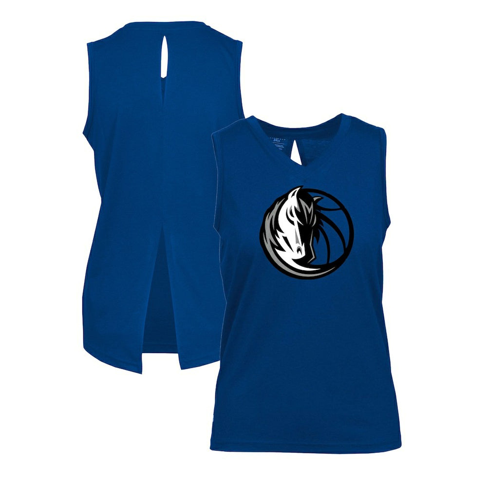 NBA Dallas Mavericks Levelwear Women's Paisley Core V-Neck Tank Top sale