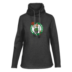 NBA Boston Celtics Levelwear Women's Loop Core Funnel Neck Pullover Sweatshirt