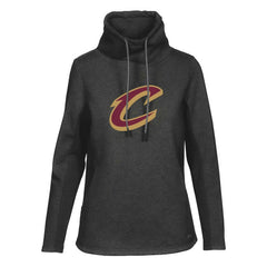 NBA Cleveland Cavaliers Levelwear Women's Loop Core Funnel Neck Pullover Sweatshirt sale