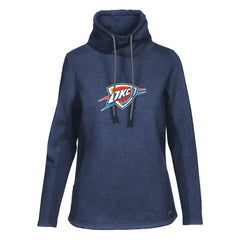 NBA Oklahoma City Thunder Levelwear Women's Loop Core Funnel Neck Pullover Sweatshirt