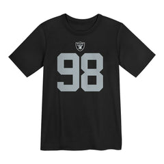 Maxx Crosby Preschool Player Name & Number T-Shirt - Las Vegas Raiders