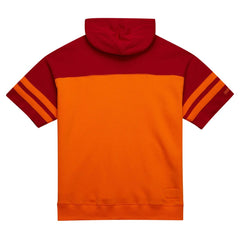 Off Field Vintage Logo Short Sleeve Pullover Hoodie - Tampa Bay Buccaneers