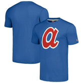 MLB Atlanta Braves Homage Cooperstown Collection Hand-Drawn Logo Tri-Blend T-Shirt
