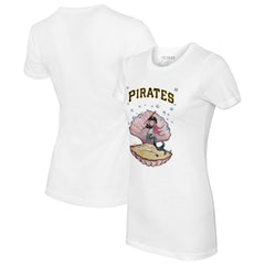 MLB Pittsburgh Pirates Tiny Turnip Women's Mermaid T-Shirt
