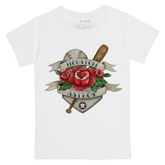 MLB Houston Astros Tiny Turnip Youth American Traditional Rose T-Shirt