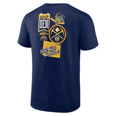 NBA Denver Nuggets Split Zone T-Shirt sale